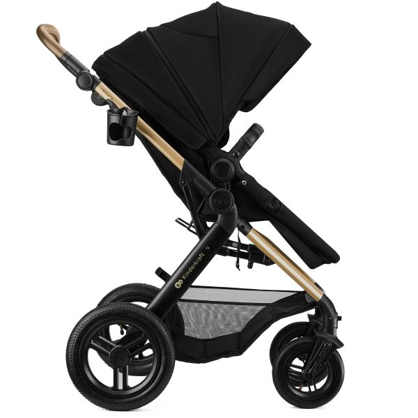 Poussette trio Moov² XL Air Wheels Pure Black