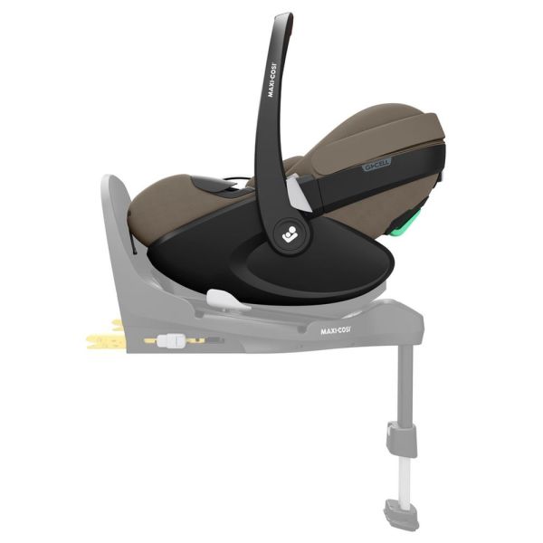 Poussette trio Oxford + Siège auto Pebble 360 Pro² + nacelle Sense Twillic Truffle + base FamilyFix 360 Pro