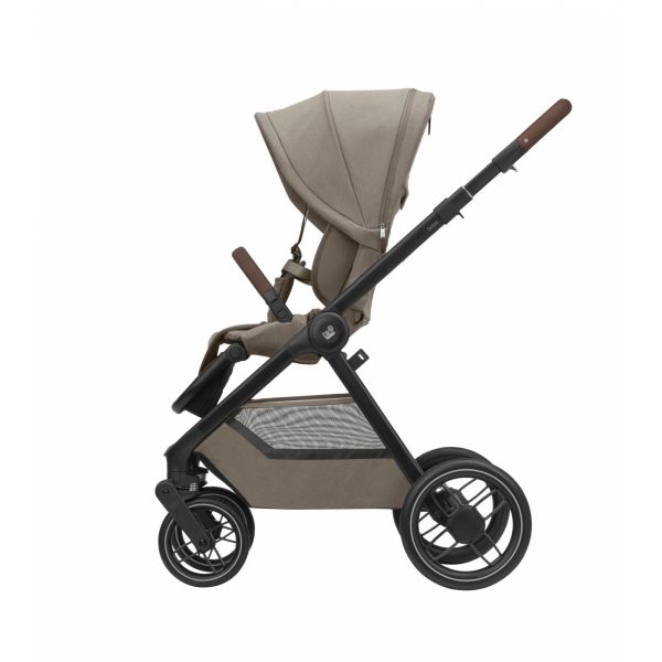 Poussette trio Oxford + Siège auto Pebble 360 Pro² + nacelle Sense Twillic Truffle + base FamilyFix 360 Pro