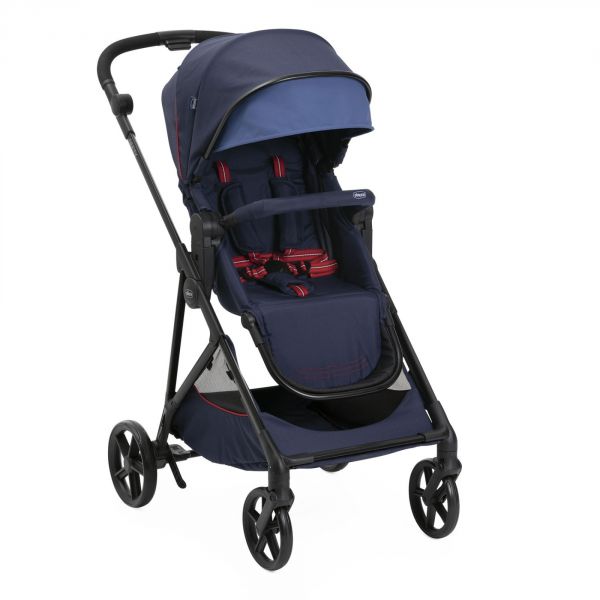 Poussette trio Seety Oxford Blue + Siège auto Kory I-Size essential + Nacelle Seety