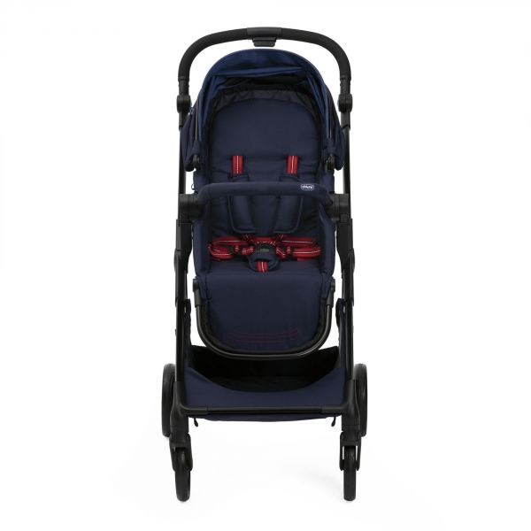 Poussette trio Seety Oxford Blue + Siège auto Kory I-Size essential + Nacelle Seety