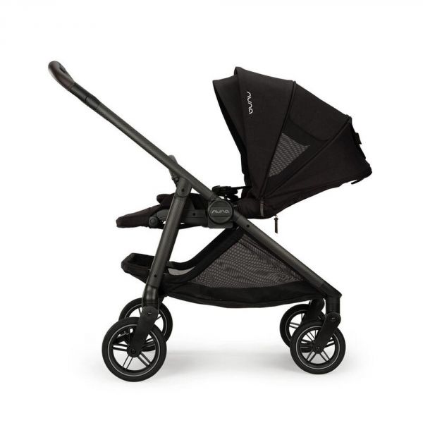 Poussette trio Swiv Caviar + siège auto Arra Flex Caviar + nacelle Lytl Caviar