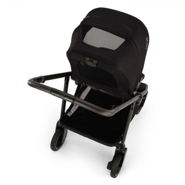 Poussette trio Swiv Caviar + siège auto Arra Flex Caviar + nacelle Lytl Caviar
