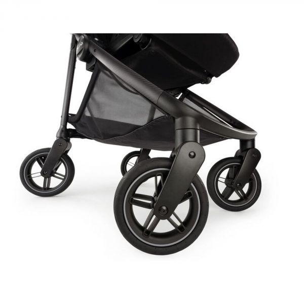 Poussette trio Swiv Caviar + siège auto Arra Flex Caviar + nacelle Lytl Caviar