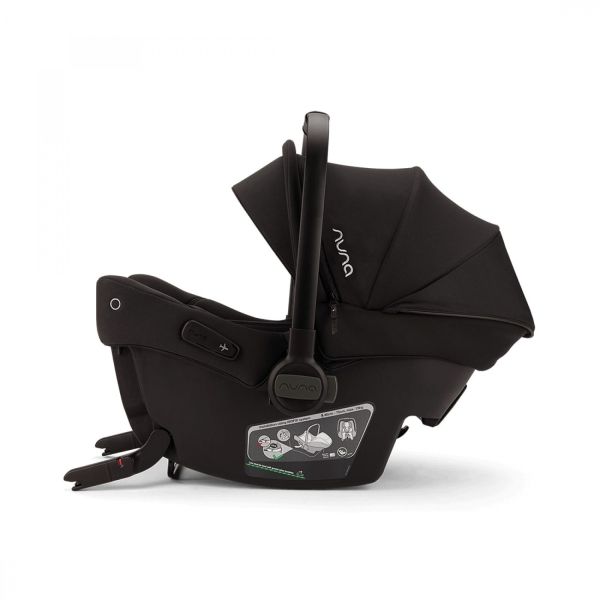 Poussette trio Swiv Caviar + siège auto Pipa Urbn Caviar + nacelle Lytl Caviar