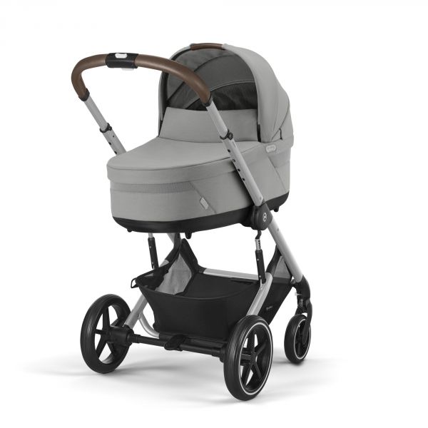 Poussette trio Talos S Lux 2 Stone Grey + Siège auto Cloud G i-Size + Nacelle