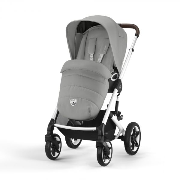 Poussette trio Talos S Lux 2 Stone Grey + Siège auto Cloud G i-Size + Nacelle