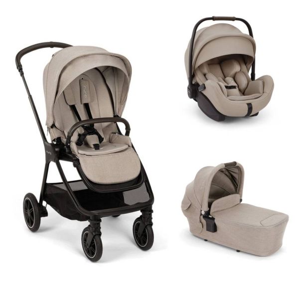 Poussette trio TRIV Next + siège auto Arra Flex + nacelle LYTL Chateau