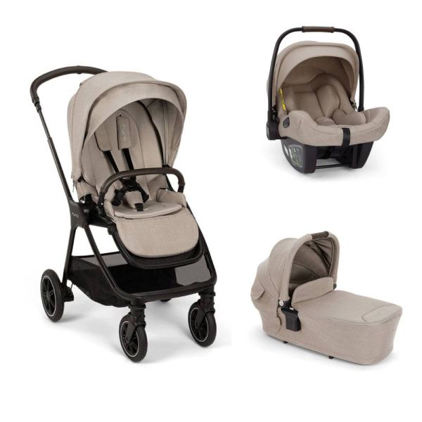 Poussette trio TRIV Next + Siège auto PIPA Next + Nacelle LYTL Chateau