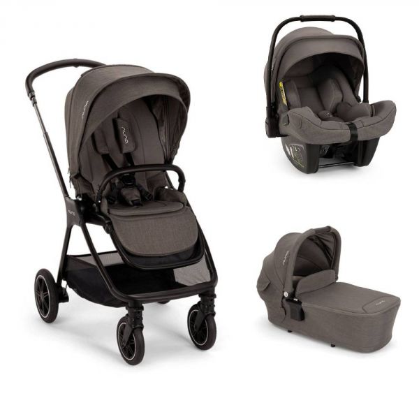 Poussette trio TRIV Next + Siège auto PIPA Next + Nacelle LYTL Thunder