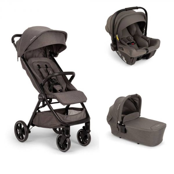 Poussette trio TRVL lx + siège auto PIPA urbn + Nacelle LYTL Thunder