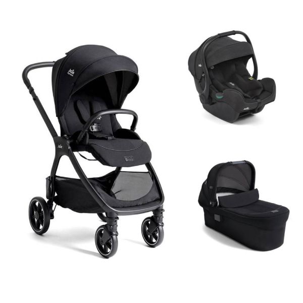 Poussette trio Valora + siège auto i-Gemm 3 Raven + nacelle Ramble XL Eclipse