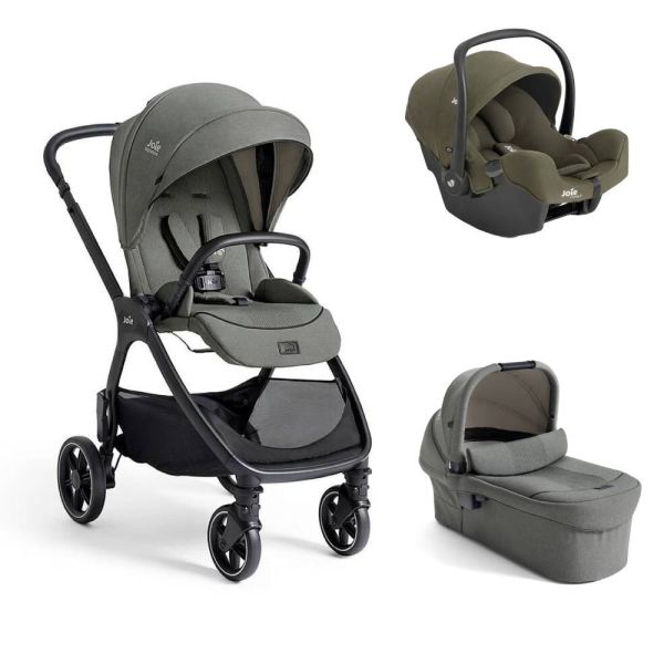 Poussette trio Valora + siège auto i-Snug 2 Fern + nacelle Ramble XL Evergreen