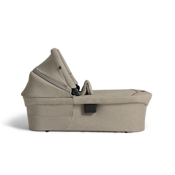 Poussette trio Valora + siège auto i-Snug 2 Cashew + nacelle Ramble XL Sandstone