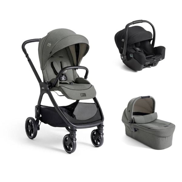 Poussette trio Valora + siège auto i-Starter Eclipse + nacelle Ramble XL Evergreen