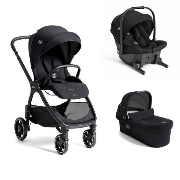 Poussette trio Valora + siège auto Sprint R129 + nacelle Ramble XL Eclipse