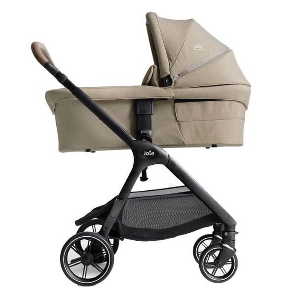Poussette trio Valora + siège auto Sprint R129 + nacelle Ramble XL Sandstone