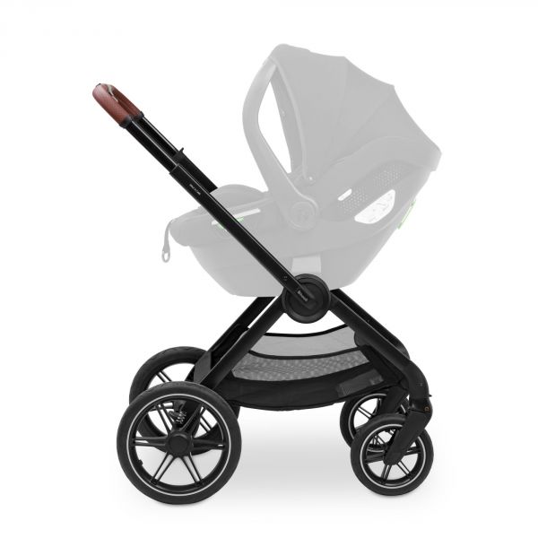Poussette trio Walk N Care Beige avec coque drive N Care et base isofix