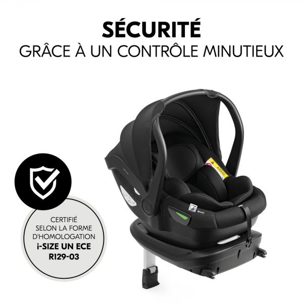 Poussette trio Walk N Care Beige avec coque drive N Care et base isofix