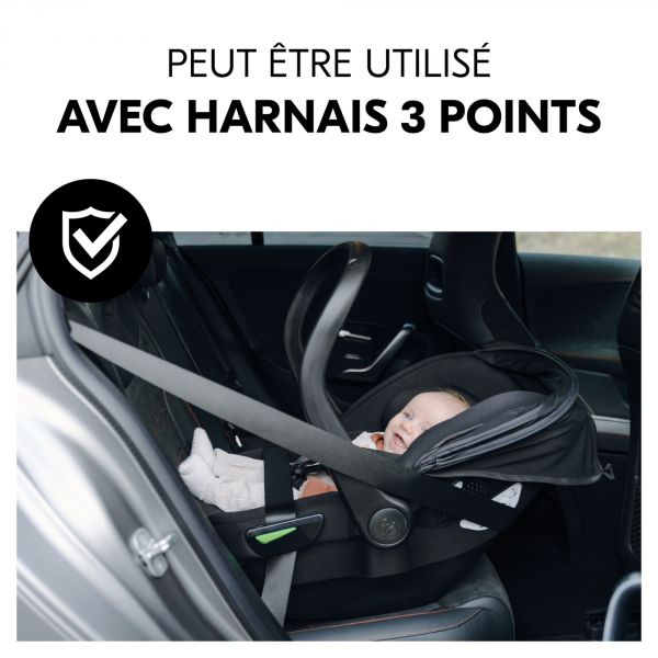 Poussette trio Walk N Care Beige avec coque drive N Care et base isofix
