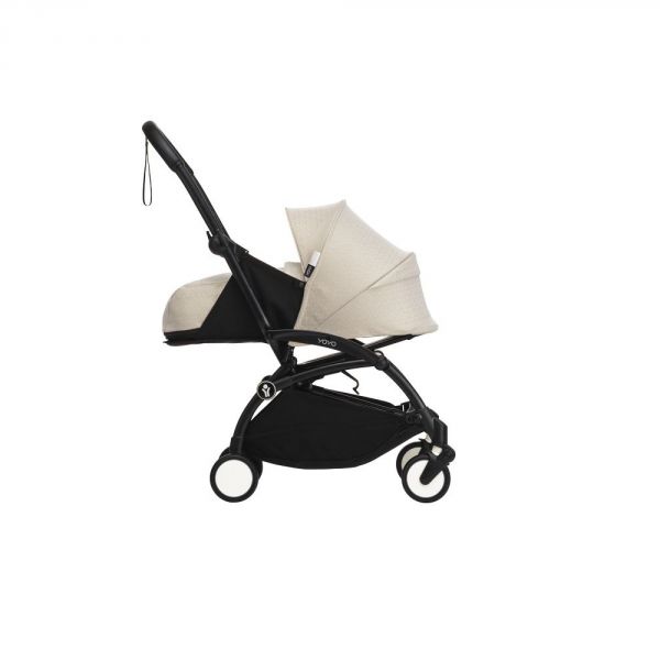 Poussette Trio YOYO 3 pack 0+ & 6+ et siège auto Aton B2 Black - Châssis noir - Bonpoint