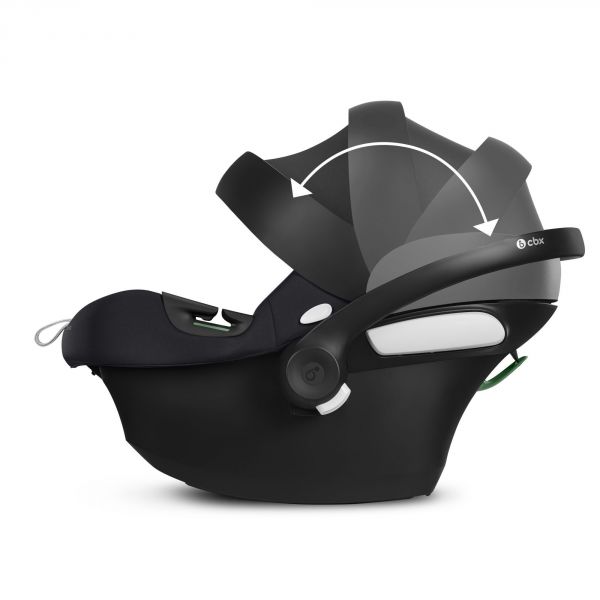 Poussette Trio YOYO 3 pack 0+ & 6+ et siège auto Aton B2 Black - Châssis noir - Olive