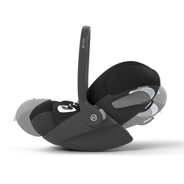 Poussette Trio YOYO 3 pack 0+ & 6+ + siège auto Cloud T Black - Châssis blanc - Bonpoint