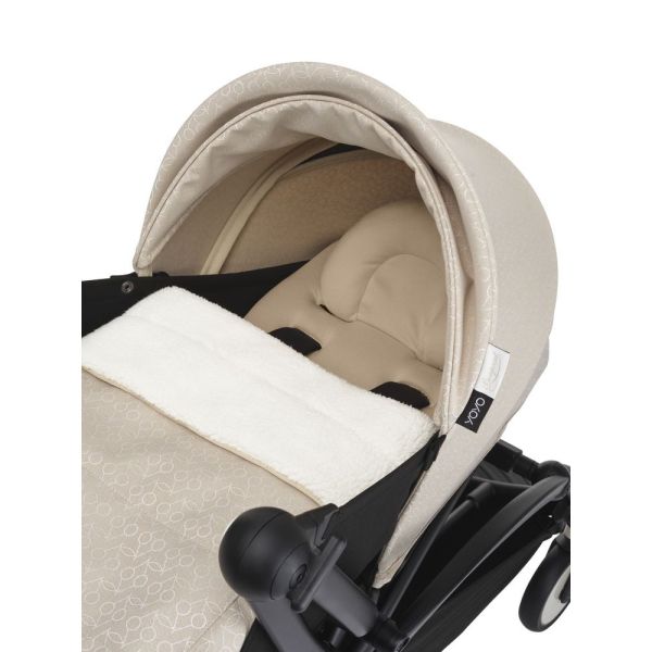 Poussette Trio YOYO 3 pack 0+ & 6+ + siège auto Cloud T Black - Châssis blanc - Bonpoint