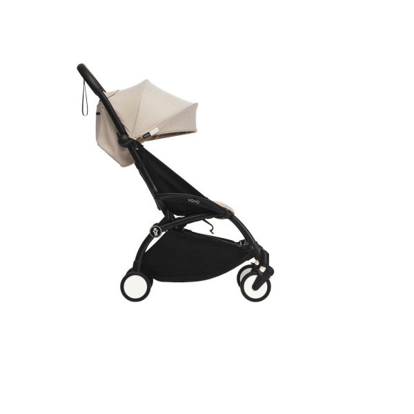 Poussette Trio YOYO 3 pack 0+ & 6+ + siège auto Cloud T Black - Châssis noir - Bonpoint