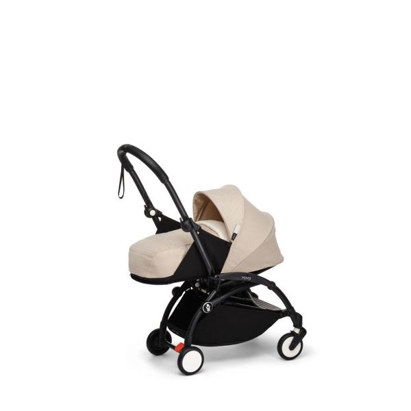 Poussette Trio YOYO 3 pack 0+ & 6+ + siège auto Cloud T plus Black - Châssis noir - Bonpoint