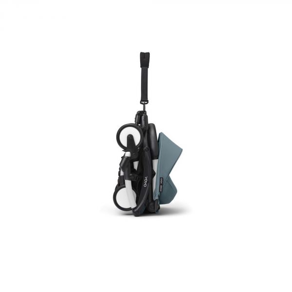 Poussette trio YOYO 3 - Châssis blanc Pack 0+ & 6+ Aqua + siège auto car seat by BeSafe