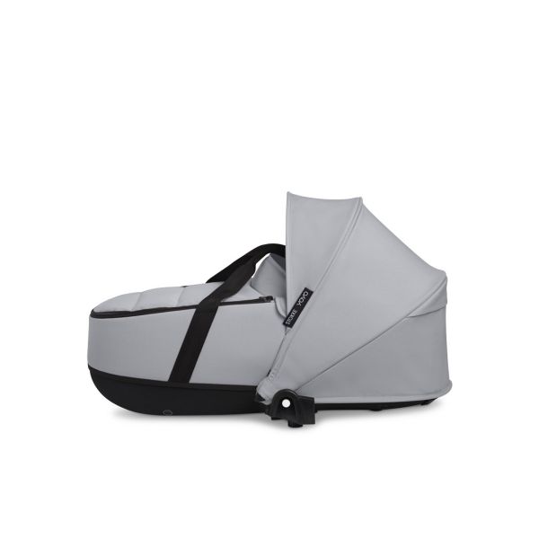 Poussette trio YOYO + pack 6+ + siège auto Cloud T Black + Nacelle - Châssis blanc - Stone