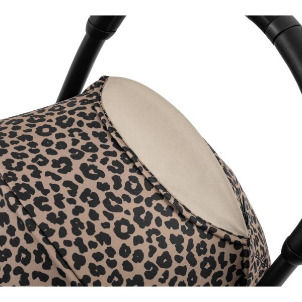 Poussette trio YOYO 3 - Châssis noir Pack 6+ siège auto car seat by Besafe + Nacelle Leopard / Noir