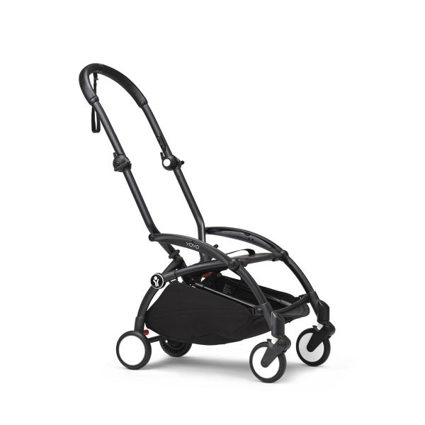 Poussette trio YOYO 3 - Châssis noir Pack 6+ siège auto car seat by Besafe + Nacelle Leopard / Noir