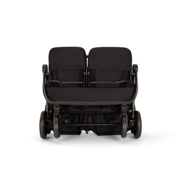 Poussette double Trvl Dubl Caviar