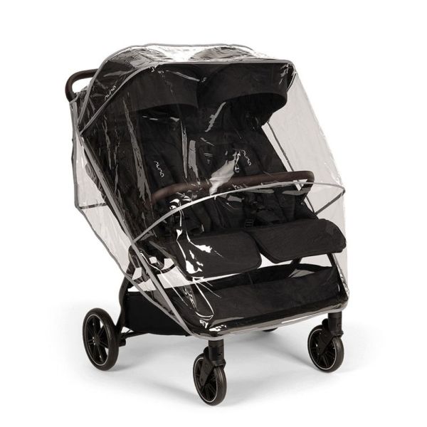 Poussette double Trvl Dubl Caviar