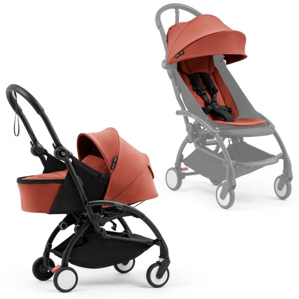 Poussette complète YOYO 5 avec pack nouveau-né Berry