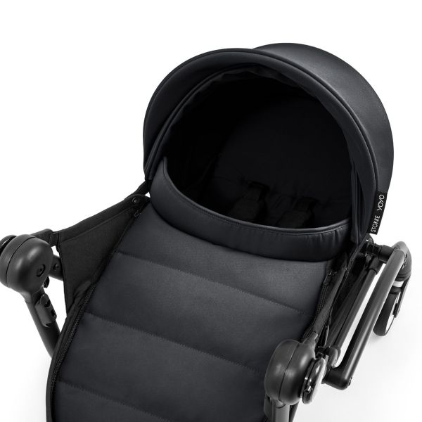 Poussette complète YOYO 5 avec pack nouveau-né Black