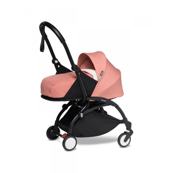 Poussette YOYO 2 Pack 0+ et 6+ - Cadre Noir - Ginger