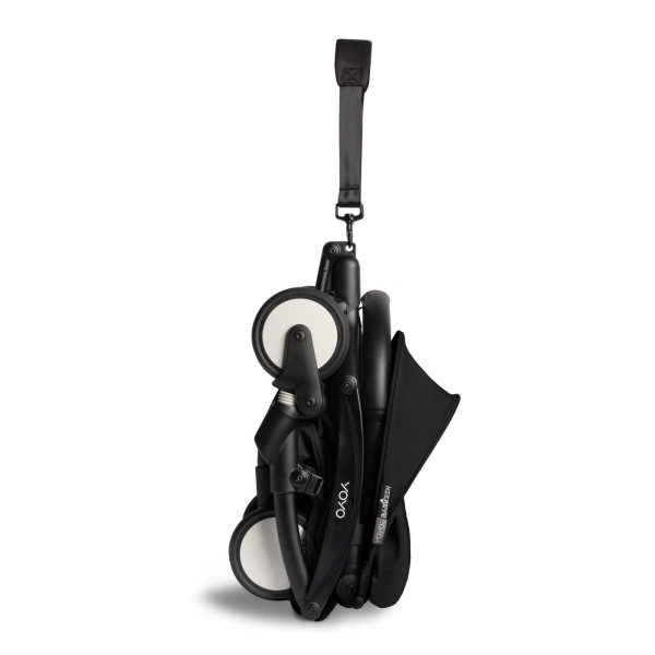 Poussette YOYO 2 Pack 0+ et 6+ - Cadre Noir - Noir
