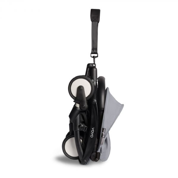 Poussette YOYO² Pack 0+ et 6+ + Chancelière - Cadre Noir - Stone