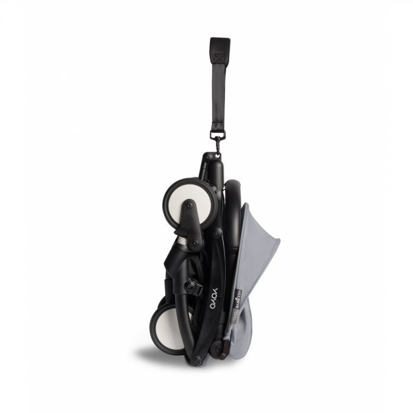 Poussette YOYO² Pack 0+ et 6+ + Ombrelle - Cadre Noir - Stone
