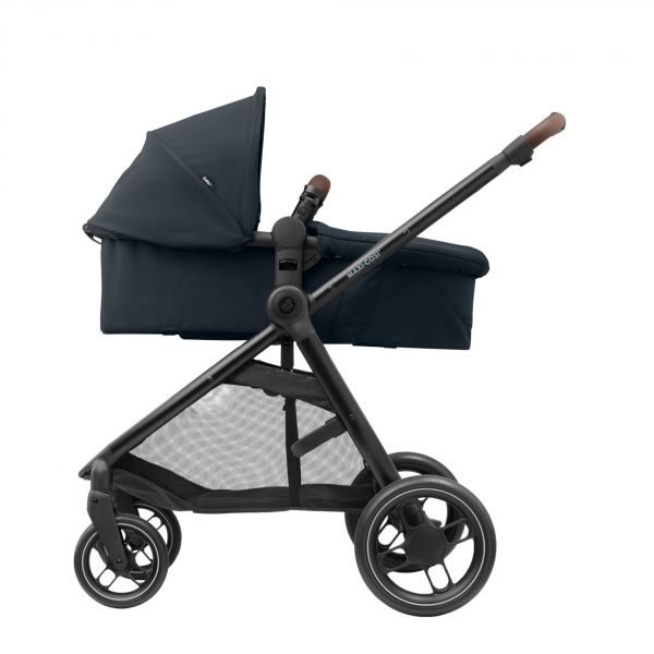 Poussette duo Zelia 3 + nacelle Essential graphite