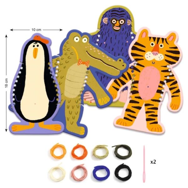 Premier tissage Les pulls des animaux