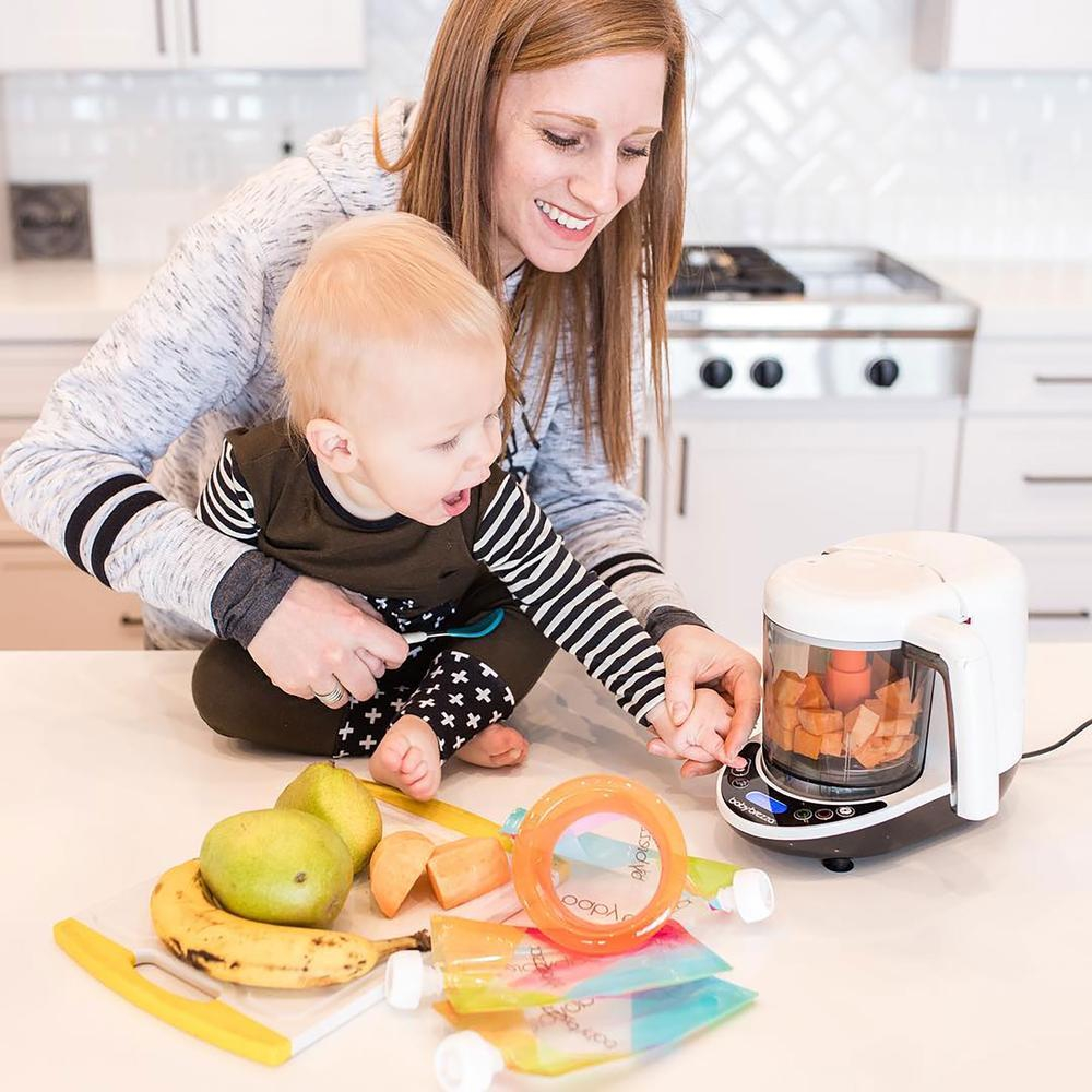 Robots bébé : cuiseur, mixeur et accessoire pour les repas de bébé