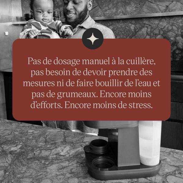 Préparateur de biberons Perfect Prep Pro + 2 biberons Advanced Anti-Colique 260 ml offerts