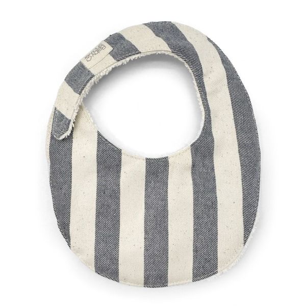 Bavoir bébé Navy Jean