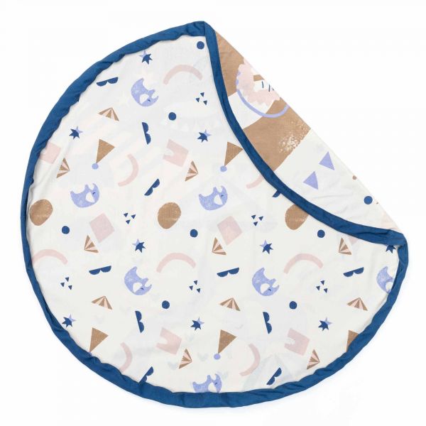 Grand sac à jouets / tapis de jeu 2 en 1 Circus