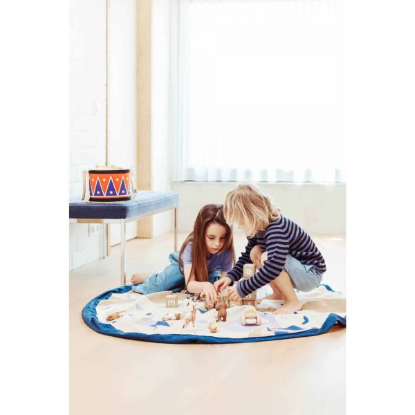 Grand sac à jouets / tapis de jeu 2 en 1 Circus