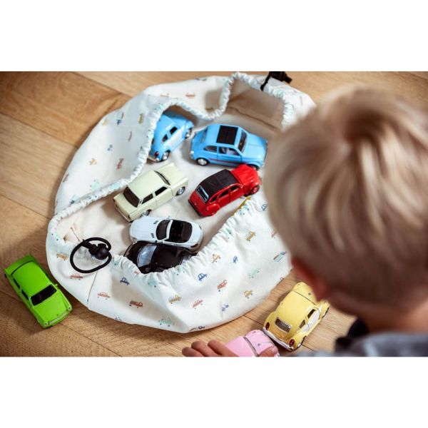 Petit sac à jouets / tapis de jeu 2 en 1 Cars